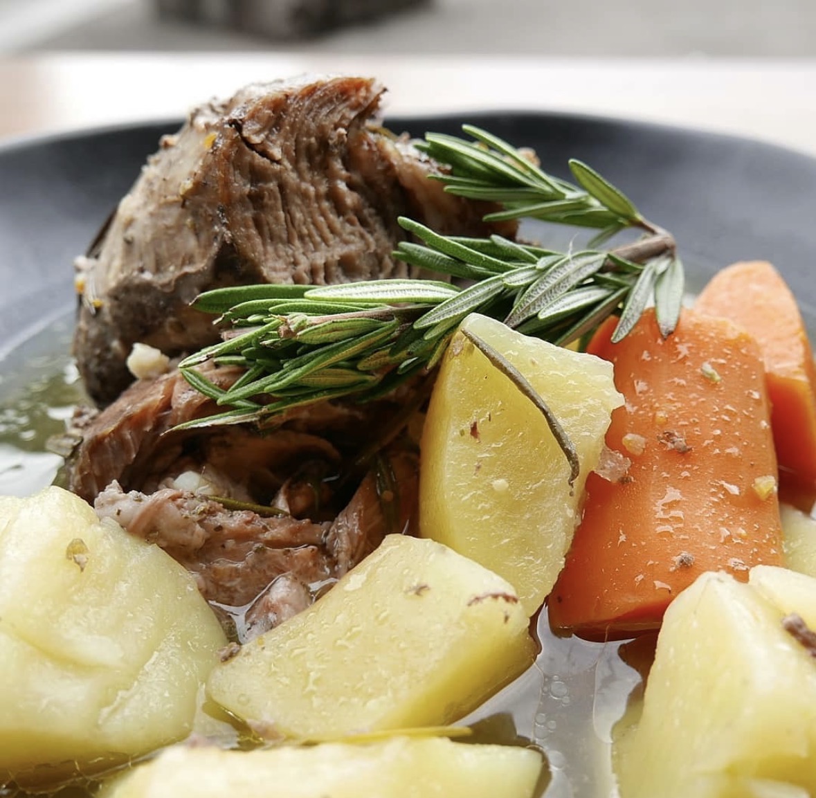 Zupano slow cooked lamb shoulder